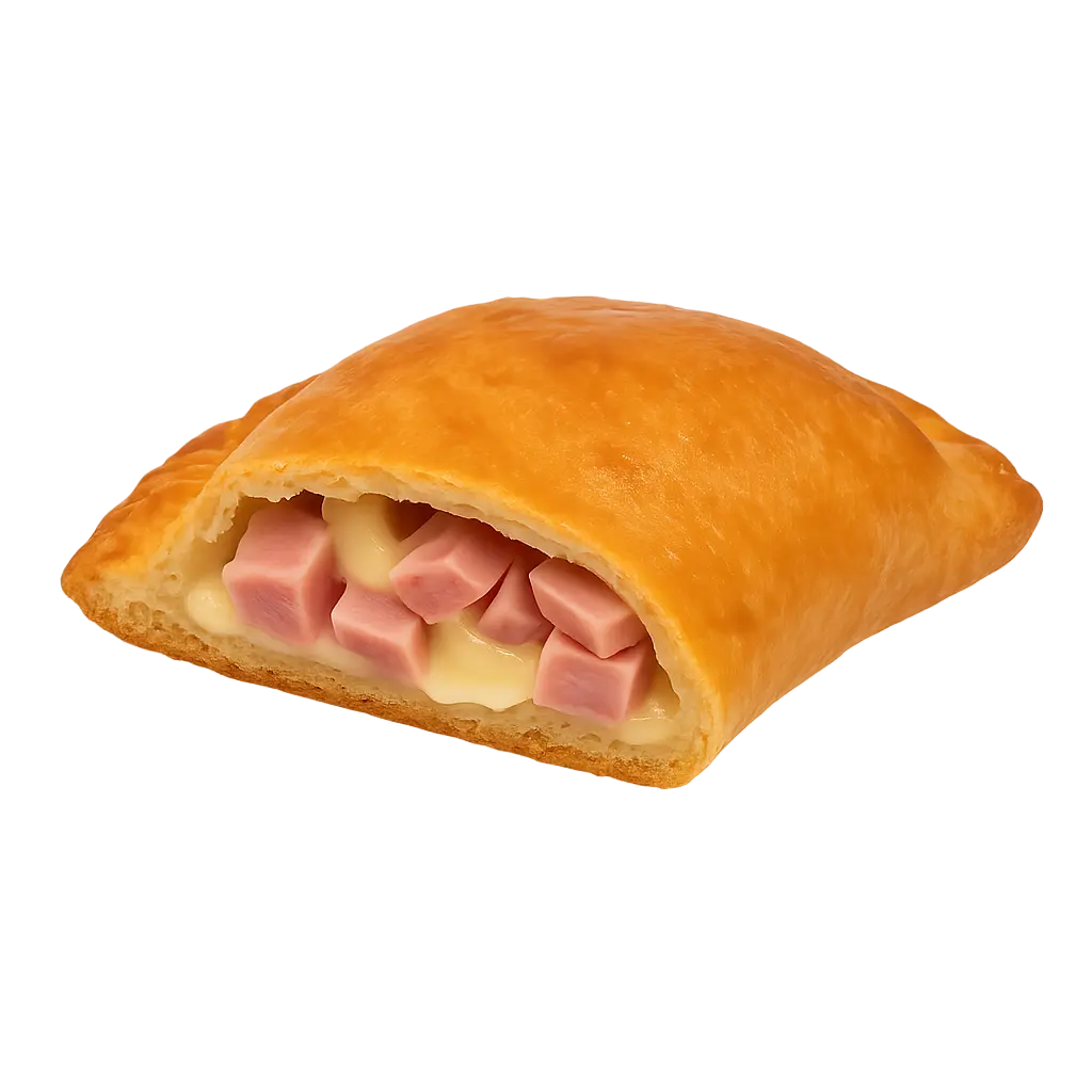 Empanada de jamón y queso artesana en Huerta de Rey